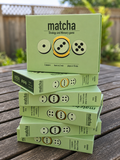 6 Units Matcha Memory Games - Wholesale