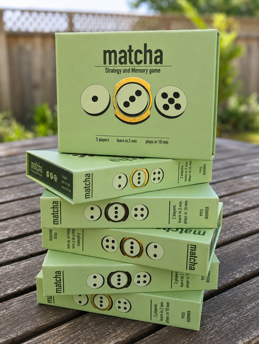 6 Units Matcha Memory Games - Wholesale