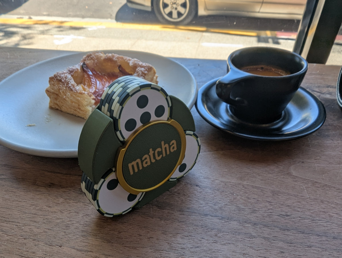 Pack and go holder for Matcha game