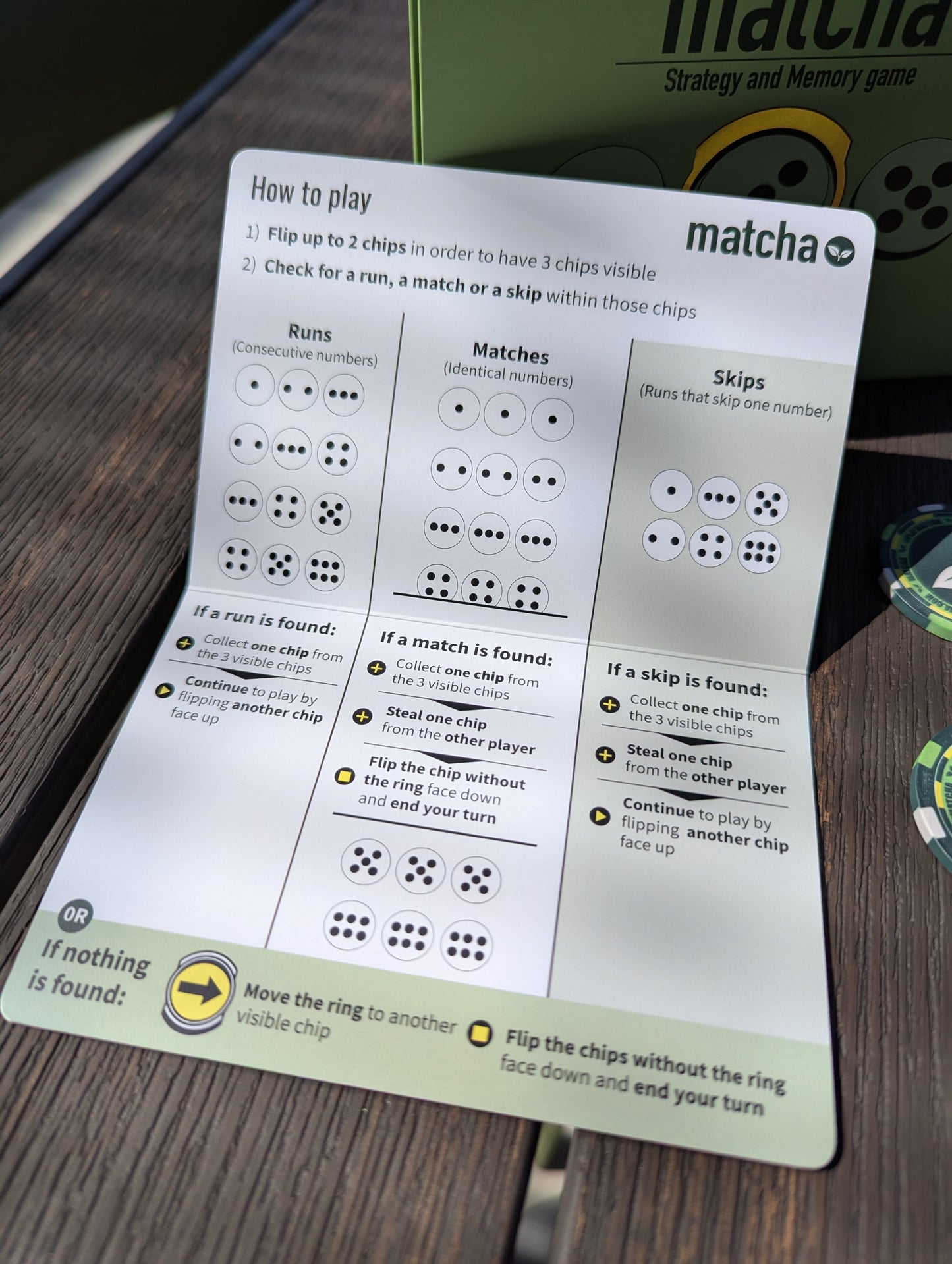 Matcha: Memory & Strategy game